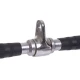 Image 5 for Ручка для верхньої тяги York Fitness 60см з паралельним хватом вигнута з гумовими рукоятками, хром