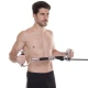 Image 8 for Ручка для верхньої тяги York Fitness 60см з паралельним хватом вигнута з гумовими рукоятками, хром