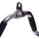 Image 7 for Ручка для тяги York Fitness многофункциональная с резиновыми рукоятками, хром