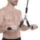Image 10 for Ручка для тяги York Fitness V-подібна багатофункціональна з гумовими рукоятками, хром