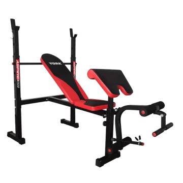 Лавка для жиму York Fitness ASPIRE 320 з стійкою для штанги та партою Скотта