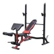 Image 1 for Лавка для жиму York Fitness Delta Pro 2000 з стійкою для штанги та партою Скотта