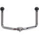 Image 3 for Ручка для нижньої тяги York Fitness Multi-Purpose багатофункціональна з гумовими наконечниками, хром