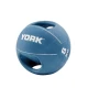 Image 1 for Мяч медбол 8кг York Fitness с двумя ручками синий