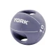 Image 1 for Мяч медбол 10кг York Fitness с двумя ручками фиолетовый