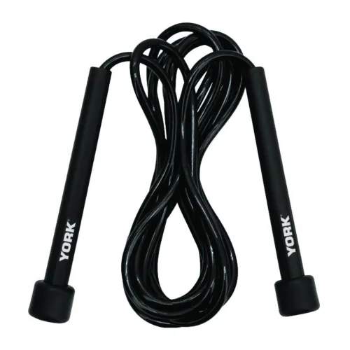 Скакалка York Fitness PVC с пластиковыми ручками