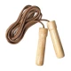 Image 2 for Скакалка York Fitness Leather Skip з дерев'яними ручками