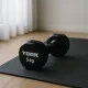 Image 3 for Гантели для фитнеса виниловые круглые York Fitness 2х5кг черный