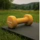 Image 8 for Гантелі для фітнесу вінілові круглі York Fitness 2х2кг жовтий