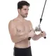 Image 10 for Ручка для верхней тяги York Fitness V-образная на трицепс с вращающимся подвесом и резиновыми рукоятками, хром