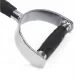 Image 7 for Ручка для верхньої тяги York Fitness 86см з паралельним хватом вигнута з гумовими рукоятками, хром