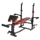Image 1 for Лавка для жиму York Fitness ASPIRE 220 з стійкою для штанги та партою Скотта