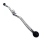 Image 1 for Ручка для верхньої тяги York Fitness 71см W подібна з гумовими наконечниками, хром
