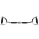 Image 4 for Ручка для верхней тяги York Fitness 60см с параллельным хватом изогнута с резиновыми рукоятками, хром