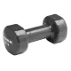 Image 2 for Гантели для фитнеса виниловые круглые York Fitness 2х4кг серый