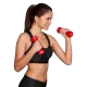 Image 3 for Гантелі для фітнесу вінілові круглі York Fitness 2х0,5кг рожевий