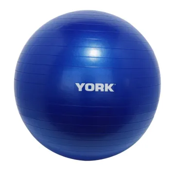 Фітбол York Fitness 65см синій + насос