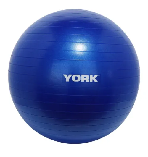 Фитбол York Fitness 65см синий + насос