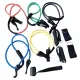 Image 3 for Набір еспандерів трубчастих з ручками York Fitness, 5 кольорів