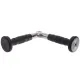 Image 3 for Ручка для тяги York Fitness V-подібна на трицепс з гумовими рукоятками, хром