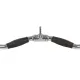 Image 4 for Ручка для верхней тяги York Fitness 70см W-образная с резиновыми рукоятками, хром