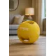 Image 2 for Мяч медбол 4кг York Fitness с двумя ручками, желтый