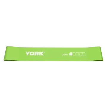 Резинка для фитнеса York Light, зеленый